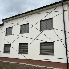 Montáž venkovních žaluzií, RD Olomouc - Bukovany