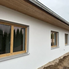 Montáž venkovních žaluzií, RD Velký Týnec